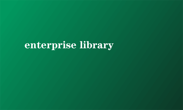 enterprise library